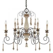 Minka-Lavery 1236-580 - Accents Provence 6 Light Chandelier