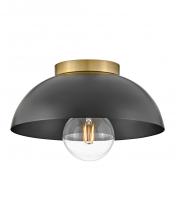 Lark 83301BK - Small Flush Mount