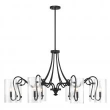 Savoy House 1-4570-8-89 - Calgary 8-Light Chandelier in Matte Black