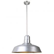 Hi-Lite MFG Co. H-QSN15118-SA-96/QSN36ST3-96/QSNHSC-96 - 18" Ceiling Stem Light