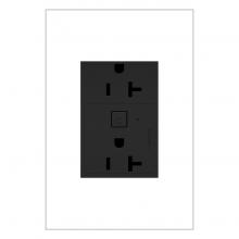 Legrand WNAR203G1 - adorne® 20A Smart Outlet with Netatmo, Plus-Size, Graphite