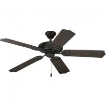 Progress P2502-80 - AirPro Collection 52" Five-Blade Indoor/Outdoor Ceiling Fan