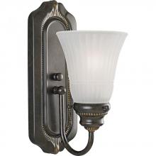 Progress P3007-77 - One Light Forged Bronze Bathroom Sconce