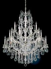 Schonbek 1870 5775-22H - Bordeaux 25 Light 120V Chandelier in Heirloom Gold with Clear Heritage Handcut Crystal