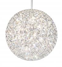 Schonbek 1870 DV1818O - Da Vinci 18 Light 120V Pendant in Polished Stainless Steel with Clear Optic Crystal