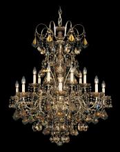 Schonbek 1870 3658-22R - New Orleans 14 Light 120V Chandelier in Heirloom Gold with Clear Radiance Crystal