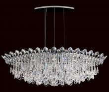 Schonbek 1870 TR4811N-401H - Trilliane Strands 8 Light 120V Pendant in Polished Stainless Steel with Heritage Handcut Crystal