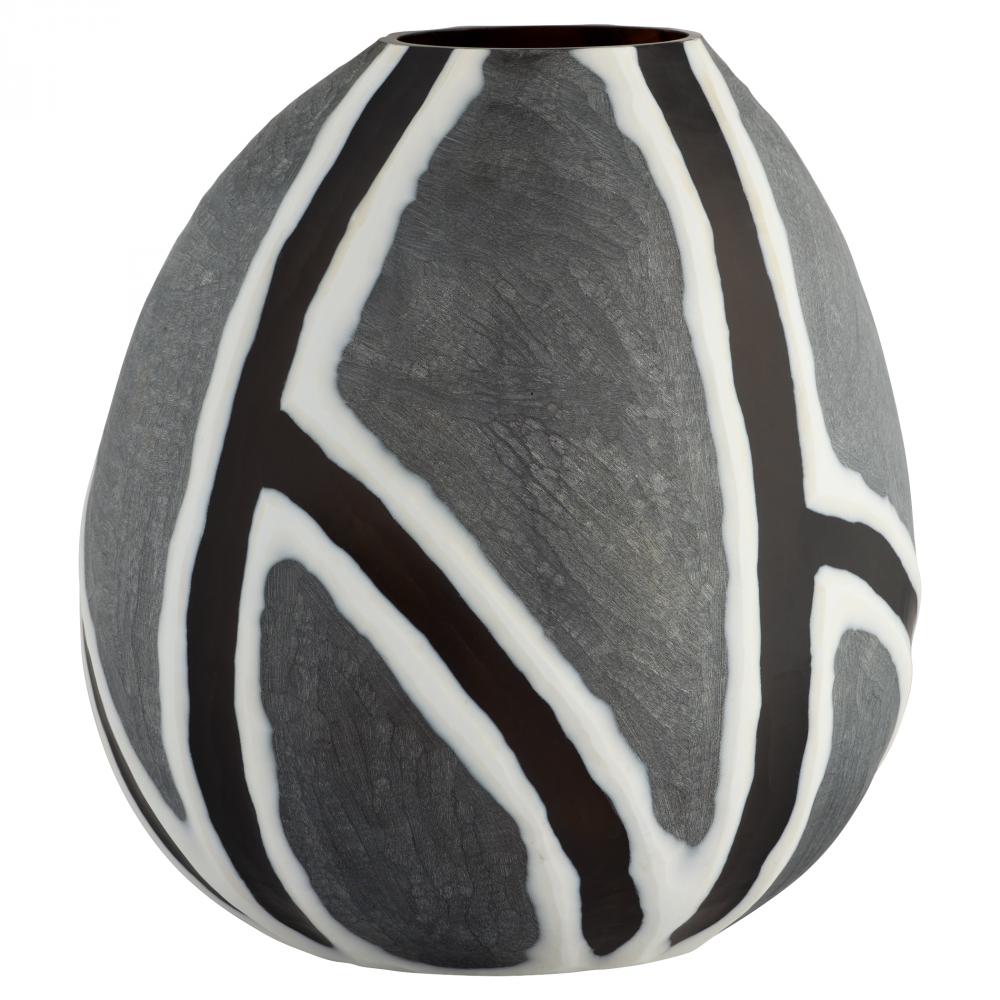 Calle Vase | Black | White | Grey - Large Calle Vase | Black | White | Grey - Large