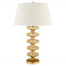 Cyan Designs 12235 - Eero Table Lamp | Antique Brass | Beige