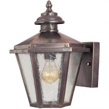 Maxim 30112CDRT - One Light Russet Seedy Glass Wall Lantern