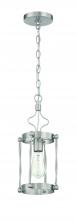 Craftmade 57091-BNK - Jolenne 1 Light Mini Pendant in Brushed Polished Nickel