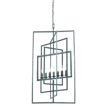 Crystorama 339-GY - Capri 7 Light Gray Chandelier