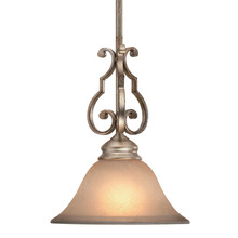 Crystorama 7521-DT - Shelby 1 Light Distressed Twilight Pendant