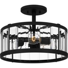 Quoizel PCLCA1715MBK - Lucia Semi-Flush Mount