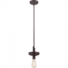 Quoizel TVN1506DK - One Light Darkest Bronze Down Mini Pendant