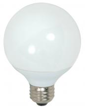 Satco Products Inc. S7303 - 9 Watt; G25 Compact Fluorescent; 5000K; 82 CRI; Medium base; 120 Volt