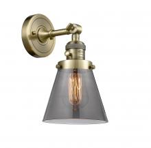 Innovations Lighting 203SW-AB-G63-LED - Cone - 1 Light - 6 inch - Antique Brass - Sconce