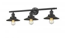 Innovations Lighting 205-OB-M5-LED - Railroad - 3 Light - 32 inch - Oil Rubbed Bronze - Bath Vanity Light