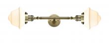 Innovations Lighting 208L-AB-G531-LED - Oxford - 2 Light - 8 inch - Antique Brass - Bath Vanity Light