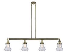 Innovations Lighting 214-AB-G194-LED - Bellmont - 4 Light - 51 inch - Antique Brass - Stem Hung - Island Light