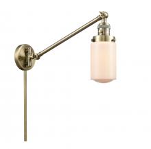 Innovations Lighting 237-AB-G311-LED - Dover - 1 Light - 5 inch - Antique Brass - Swing Arm