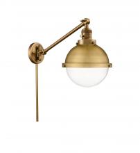 Innovations Lighting 237-BB-HFS-82-BB-LED - Hampden - 1 Light - 9 inch - Brushed Brass - Swing Arm