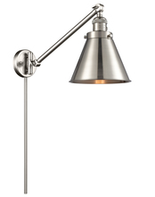  237-SN-M13-SN - Appalachian - 1 Light - 8 inch - Brushed Satin Nickel - Swing Arm