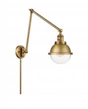 Innovations Lighting 238-BB-HFS-62-BB-LED - Hampden - 1 Light - 7 inch - Brushed Brass - Swing Arm