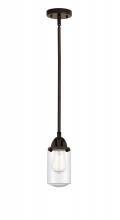  288-1S-OB-G314 - Dover - 1 Light - 5 inch - Oil Rubbed Bronze - Cord hung - Mini Pendant