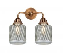 Innovations Lighting 288-2W-AC-G262-LED - Stanton - 2 Light - 14 inch - Antique Copper - Bath Vanity Light