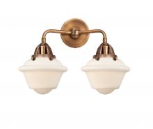 Innovations Lighting 288-2W-AC-G531-LED - Oxford - 2 Light - 16 inch - Antique Copper - Bath Vanity Light