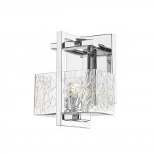 Innovations Lighting 312-1W-PC-CL-LED - Striate - 1 Light - 5 inch - Polished Chrome - Bath Vanity Light