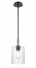 Innovations Lighting 442-1S-BK-G4422-7-LED - Paladin - 1 Light - 7 inch - Matte Black - stem hung - Mini Pendant