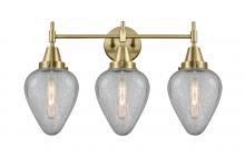  447-3W-AB-G165 - Geneseo - 3 Light - 25 inch - Antique Brass - Bath Vanity Light