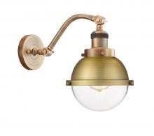 Innovations Lighting 515-1W-BB-HFS-62-BB-LED - Hampden - 1 Light - 7 inch - Brushed Brass - Sconce