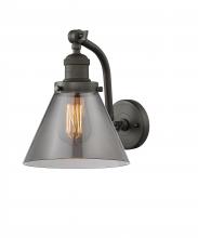 Innovations Lighting 515-1W-OB-G43-LED - Cone - 1 Light - 8 inch - Oil Rubbed Bronze - Sconce