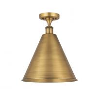 Innovations Lighting 516-1C-BB-MBC-16-BB-LED - Berkshire - 1 Light - 16 inch - Brushed Brass - Semi-Flush Mount