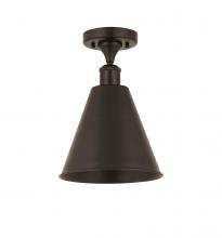 Innovations Lighting 516-1C-OB-MBC-8-OB-LED - Berkshire - 1 Light - 8 inch - Oil Rubbed Bronze - Semi-Flush Mount