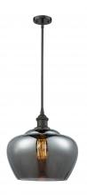 Innovations Lighting 516-1S-OB-G93-L-LED - Fenton - 1 Light - 11 inch - Oil Rubbed Bronze - Mini Pendant