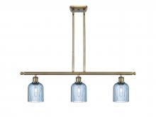 Innovations Lighting 516-3I-AB-G559-5BL - Bridal Veil - 3 Light - 36 inch - Antique Brass - Cord hung - Island Light