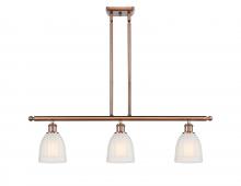 Innovations Lighting 516-3I-AC-G441-LED - Brookfield - 3 Light - 36 inch - Antique Copper - Cord hung - Island Light