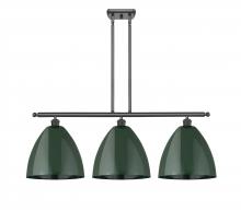  516-3I-OB-MBD-12-GR - Plymouth - 3 Light - 39 inch - Oil Rubbed Bronze - Cord hung - Island Light