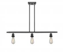 Innovations Lighting 516-3I-OB-LED - Bare Bulb - 3 Light - 36 inch - Oil Rubbed Bronze - Cord hung - Island Light