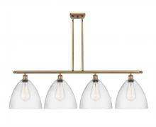 Innovations Lighting 516-4I-BB-GBD-124-LED - Bristol - 4 Light - 50 inch - Brushed Brass - Cord hung - Island Light