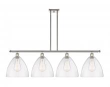 Innovations Lighting 516-4I-PN-GBD-124-LED - Bristol - 4 Light - 50 inch - Polished Nickel - Cord hung - Island Light