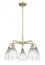 Innovations Lighting 516-5CR-AB-G442 - Brookfield - 5 Light - 24 inch - Antique Brass - Chandelier