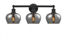 Innovations Lighting 616-3W-BK-G93 - Fenton - 3 Light - 25 inch - Matte Black - Bath Vanity Light