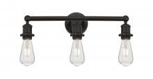  616-3W-OB - Edison - 3 Light - 20 inch - Oil Rubbed Bronze - Bath Vanity Light