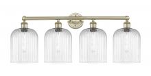 Innovations Lighting 616-4W-AB-G559-8CL - Bridal Veil - 4 Light - 32 inch - Antique Brass - Bath Vanity Light