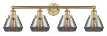 Innovations Lighting 616-4W-BB-G173 - Fulton - 4 Light - 34 inch - Brushed Brass - Bath Vanity Light